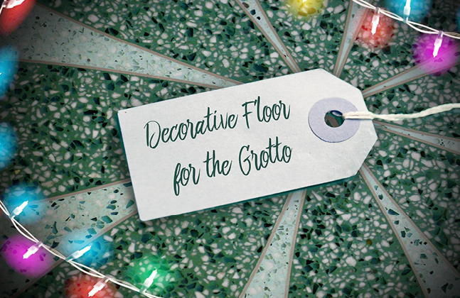 Decorative Floor For The Grotto